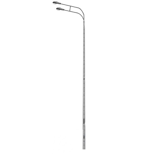 Опора освещения несиловая граненая фланцевая квадратная МК-7Ф Ст3сп5 60х135х7х3 мм в Оренбурге

