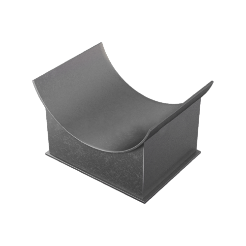 Опора неподвижная приварная для трубопроводов ТЭС и АЭС Ст3 630х500х500х150 мм ОСТ 34-10-616-93 в Оренбурге

