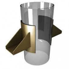 Опора неподвижная приварная для вертикальных трубопроводов для тепловых сетей исп. А1 / АС1 09Г2С 76х40х100х100 мм ОСТ 36-146-88 0,9 кг