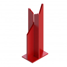 Опора подвижная для сварных отходов ТС-631.000 108х80х120х311 мм Серия 5.903-10 выпуск 8-95 3,2 кг