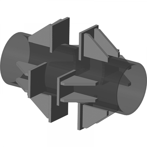 Опора неподвижная четырехупорная для тепловых сетей ТС-661.00.00 273х120х132х480 мм Серия 5.903-13 выпуск 7-95 22,5 кг